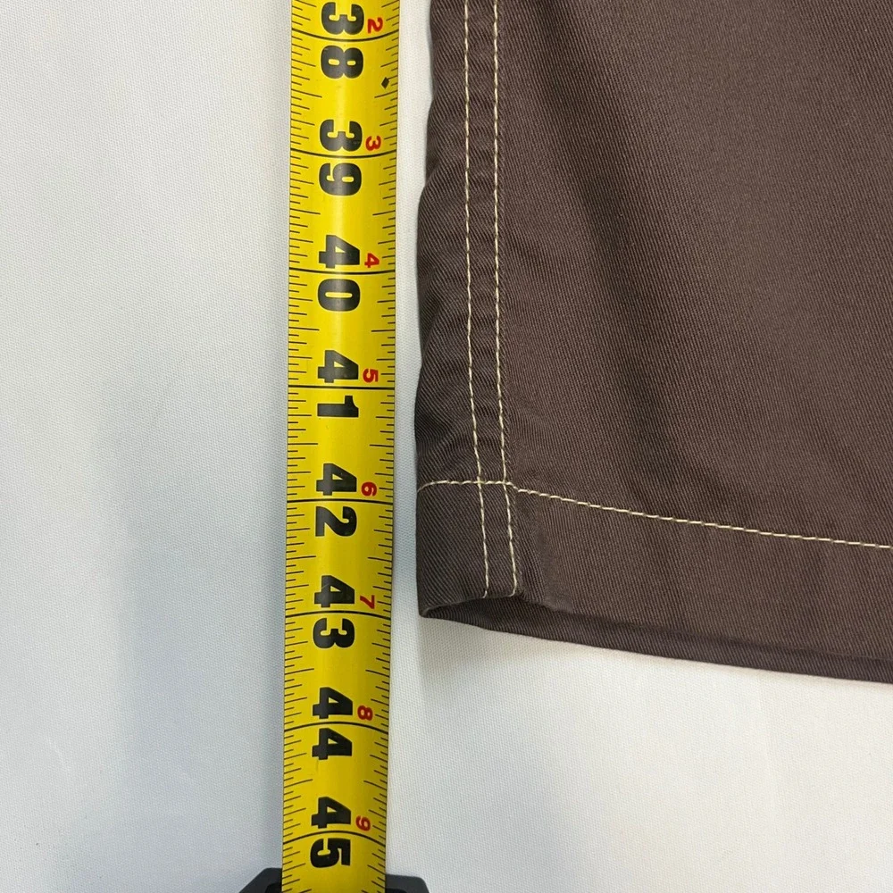 True Religion Cargo Pants Men Brown Contrast Stitch Streetwear 32 HS OUTLINE NWT